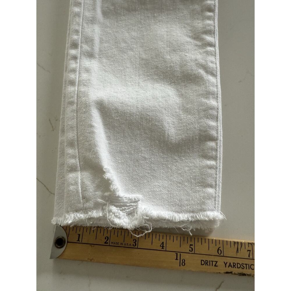Tractr High Rise Weekender Pants Size 2/26 High Rise Cloud White Womens New - Picture 13 of 13